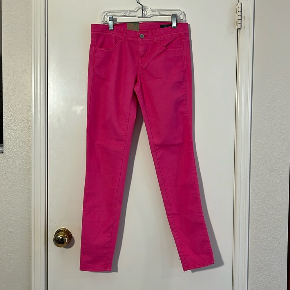 United Colors Of Benetton Women’s Hot Pink Skinny Jeans NWT